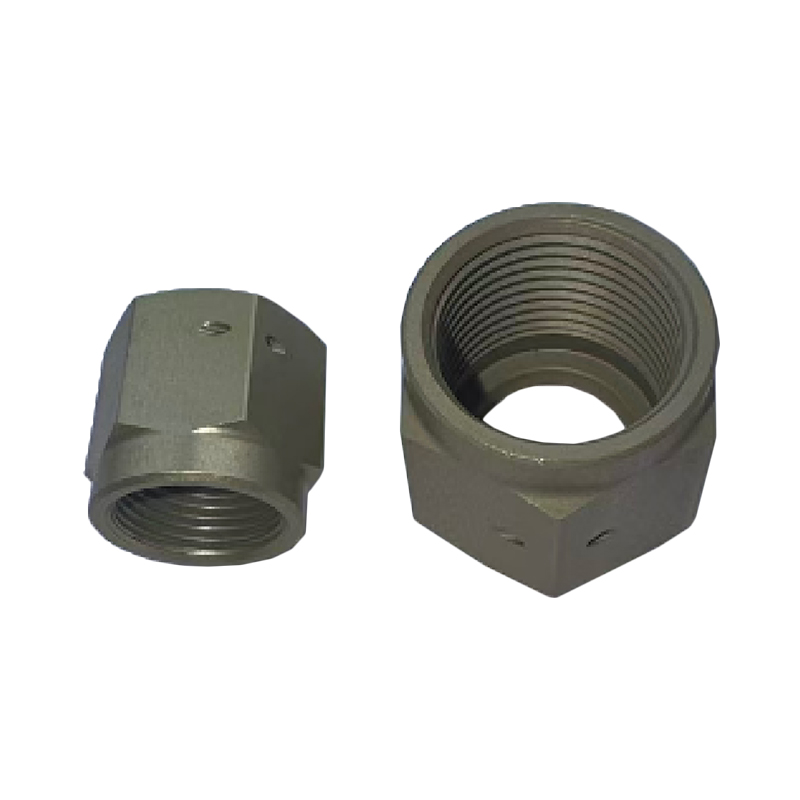 Латунная соединительная гайка с шестигранной резьбой