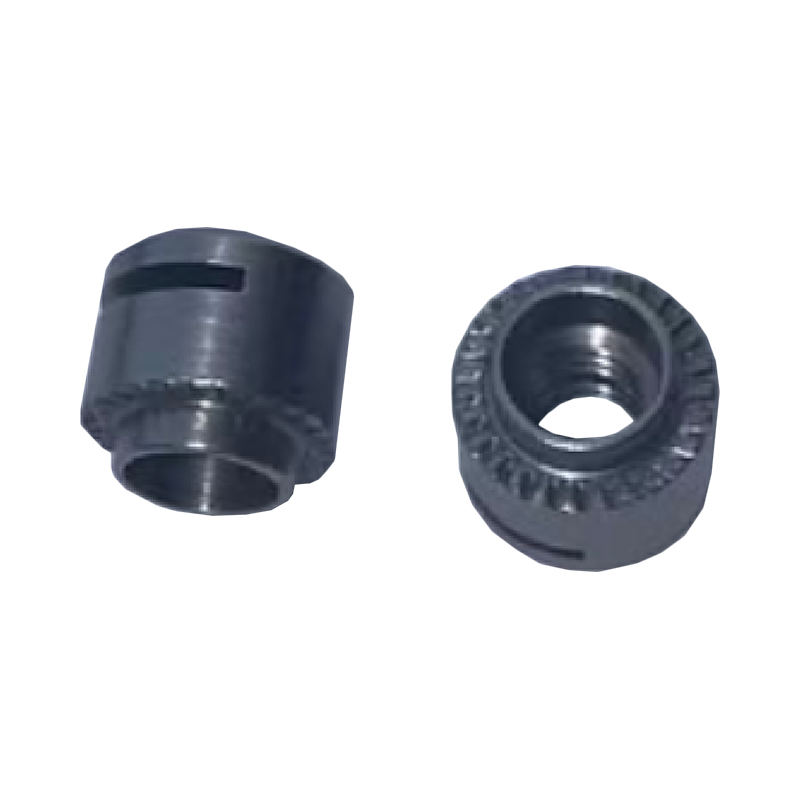 Круглая гайка M2,5 с накаткой – гайка с накатанной головкой из углеродистой стали, чернооксидная