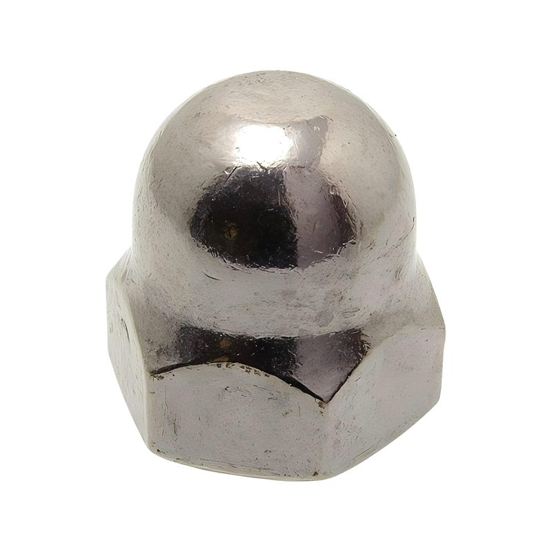 DIN 1587 Колпачковая гайка М4, сталь, цинк