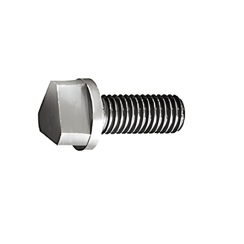DIN 22424 8*30 Болт с треугольной головкой и буртиком, сталь 8,8