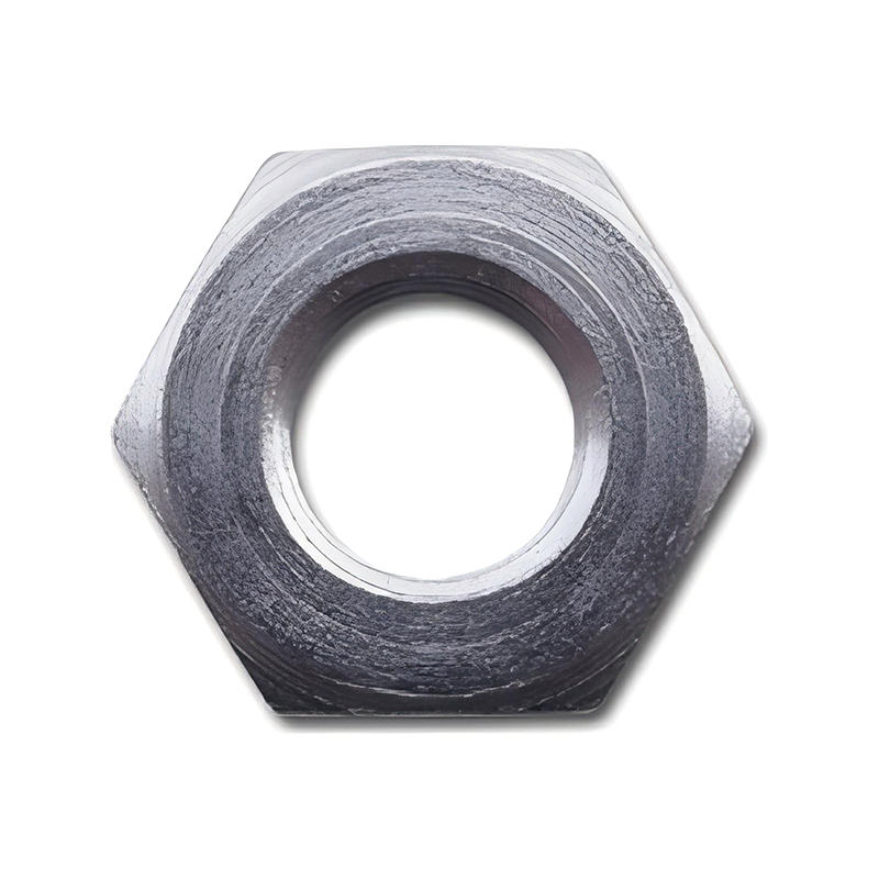 DIN 431 UNC 1/4 SW22 Низкая шестигранная трубчатая гайка, нержавеющая сталь А4
