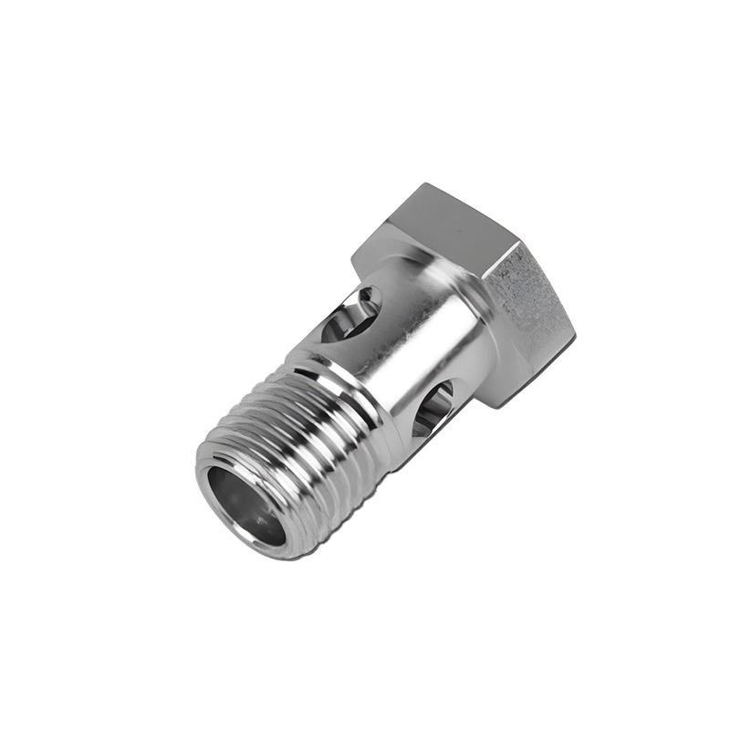 DIN 7643 - Полые болты (болты-банджо) с шестигранной головкой и поворотным отверстием 